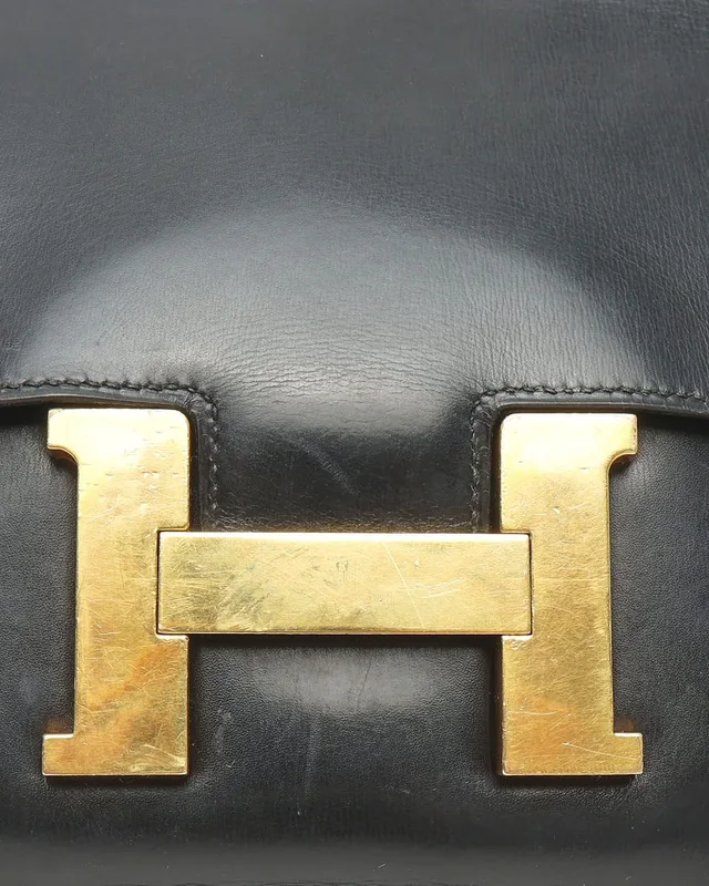 Hermès Box Constance 23 Shoulder Bag in Box leather from A Retro Tale, photo 6 of 11