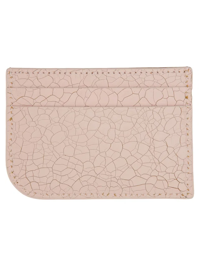 Alexander McQueen Calfskin Card Case — Pink Main: Calf Skin Cases in Pink Calfskin from HEWI
