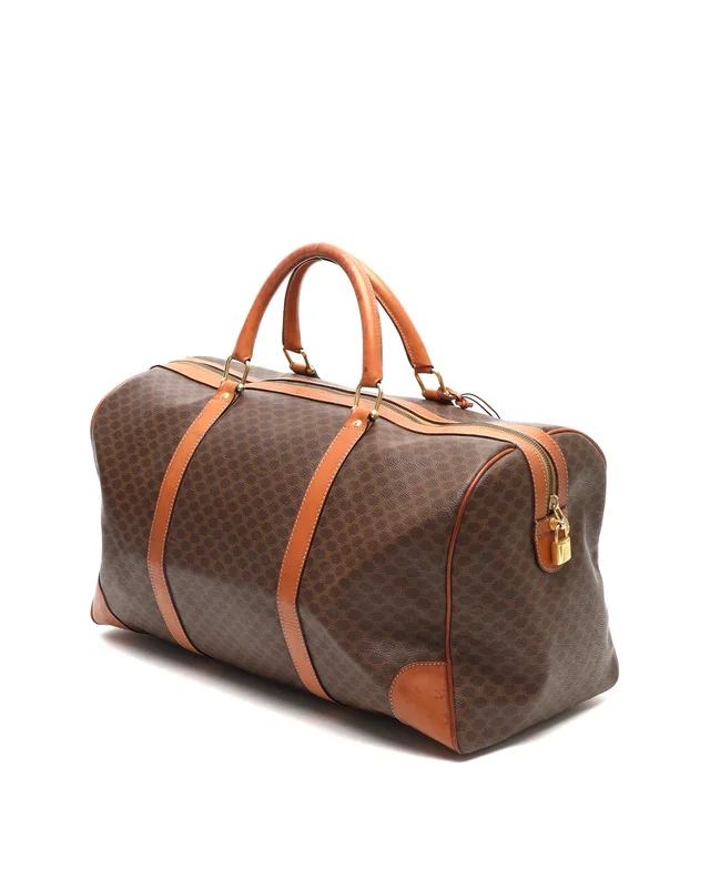 Celine Macadam Boston Bag in Canvas from A Retro Tale, photo 3 of 11