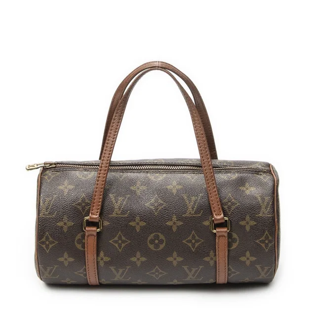 Louis Vuitton Papillon Brown Monogram Canvas Handbag in Brown Coated canvas from The Reluxe