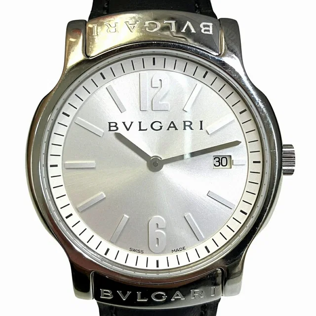 Bvlgari Solo Tempo Stainless Steel Watch from LuxUness