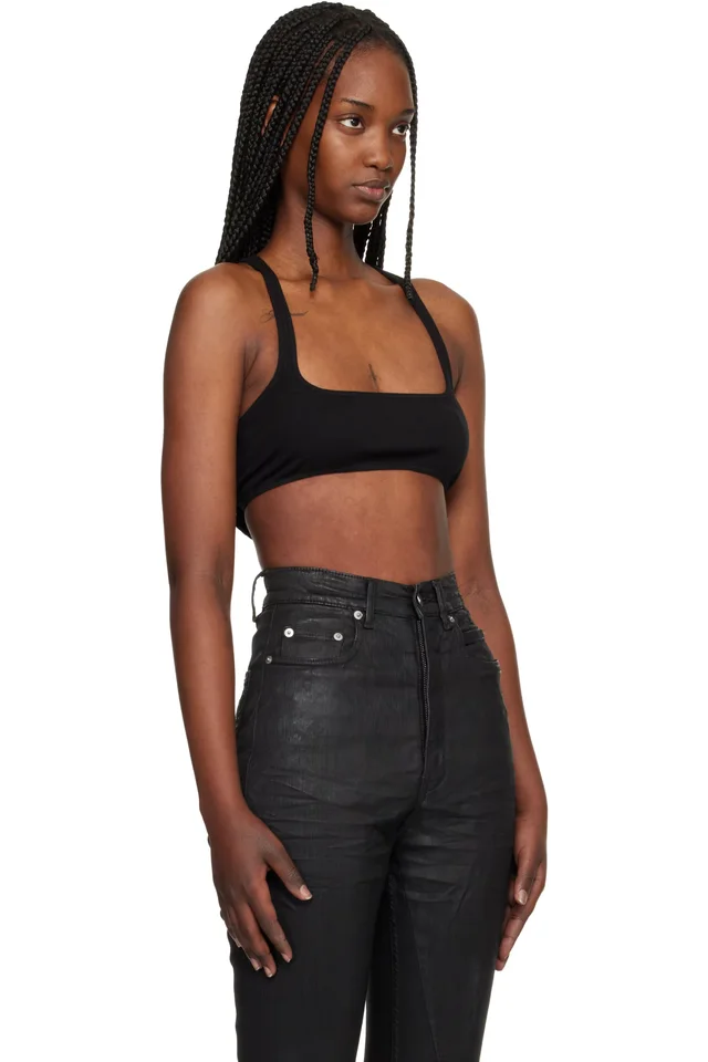 Rick Owens DRKSHDW Black Temple Unhorny Top, photo 2 of 4 from SSENSE