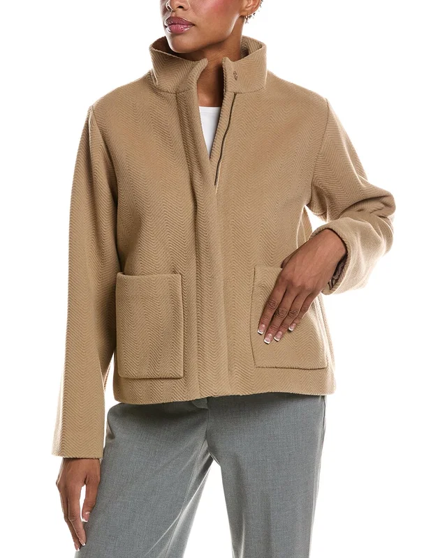 EILEEN FISHER Wool Short Coat, image 1 of 1 from Rue La La