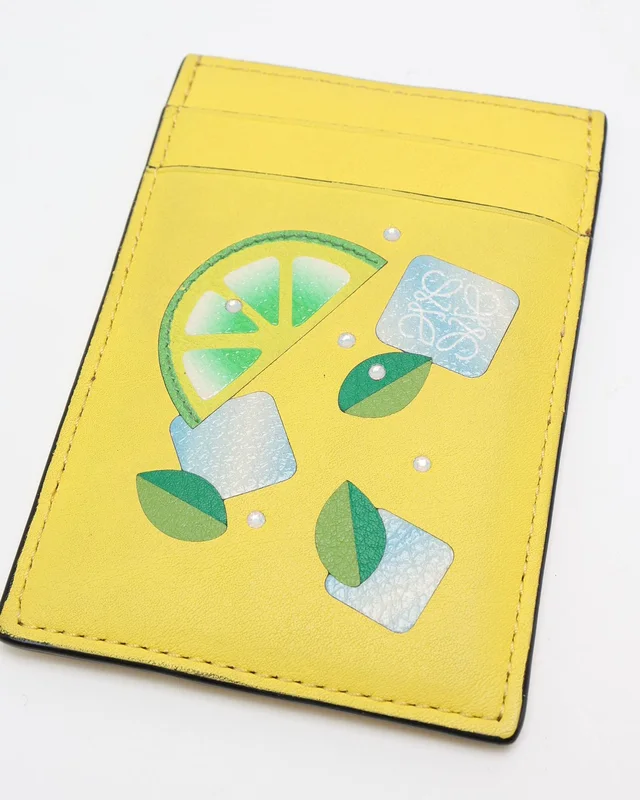 Loewe Card Holder in Leather from A Retro Tale, photo 3 of 4