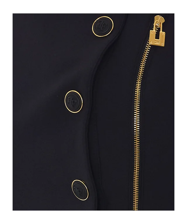 Elisabetta Franchi Zip Detail Tailored Jacket, photo 3 of 6 from SENSER