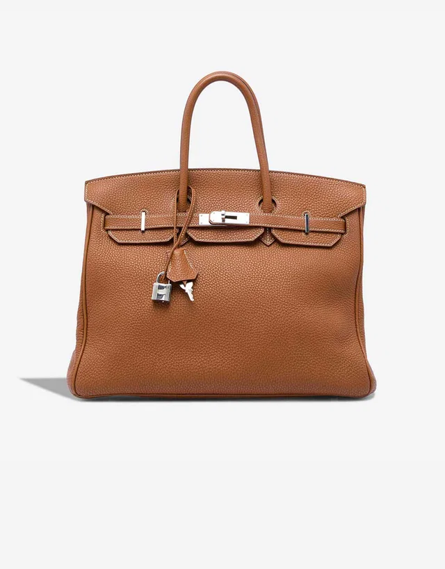 Hermès Birkin 35 Togo Gold in Gold Togo leather from SACLÀB