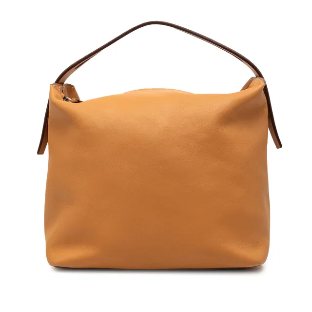Tan LOEWE Calfskin Handbag in Brown Calfskin from Designer Revival