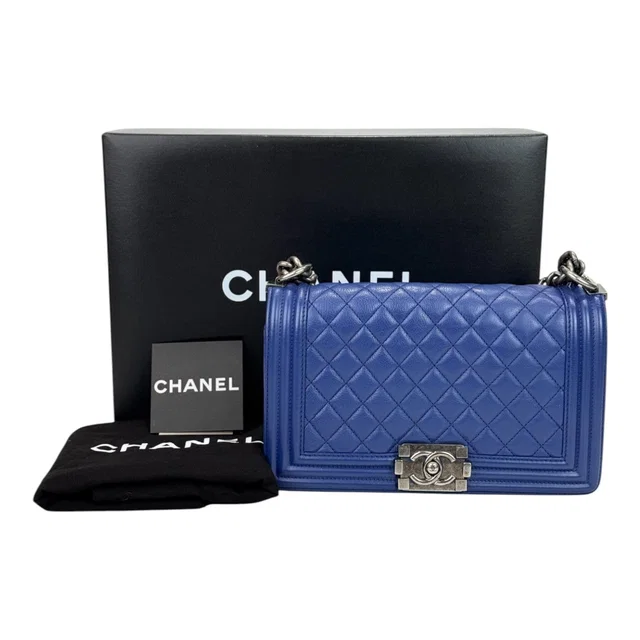Chanel Leboy Medium Blue Bag in Blue from Luxury Promise