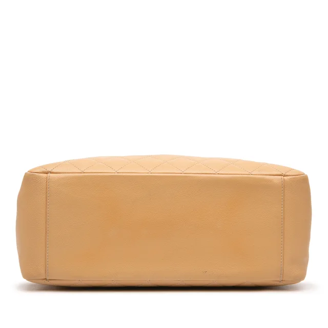 Beige Chanel Caviar Grand Shopping Tote in Beige Caviar leather from Designer Revival, photo 3 of 6