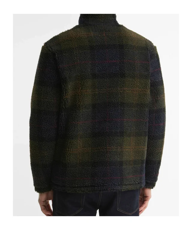 Barbour tartan-fleece jacket, photo 6 of 8 from SENSER