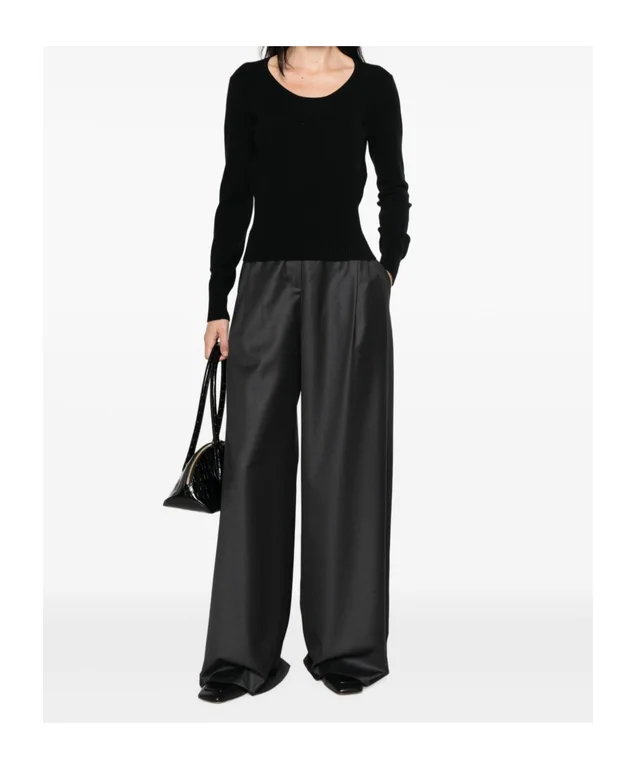 Max Mara Mxmvetta Crewneck Knitted Jumper, photo 4 of 7 from SENSER