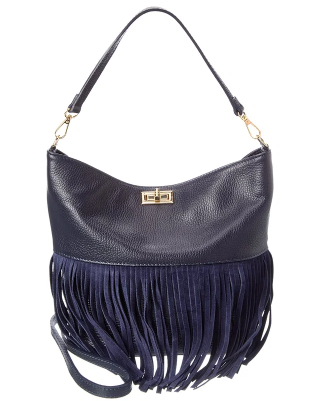 Isabella Rossetti Arizona27 Leather Fringe Tote, image 1 of 1 from Rue La La