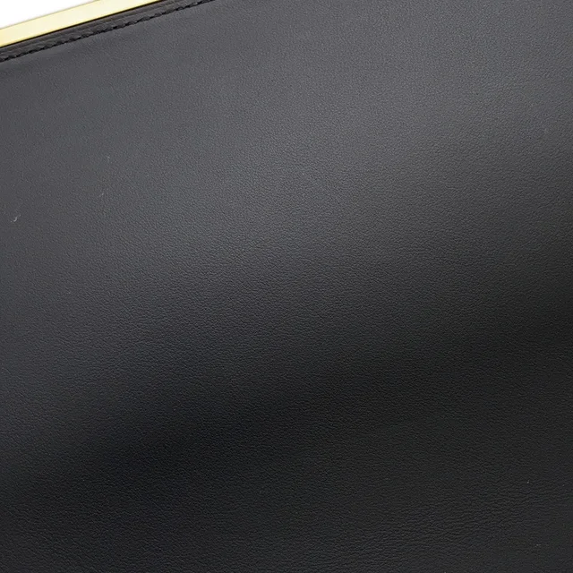 Hermès Geta Slim Black Epsom in Black Epsom leather from GALLERY RARE, photo 6 of 15