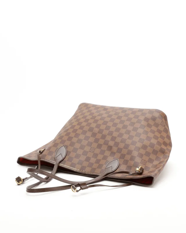 Louis Vuitton Damier Ebene Neverfull MM Tote Bag in Brown from A Retro Tale, photo 5 of 9