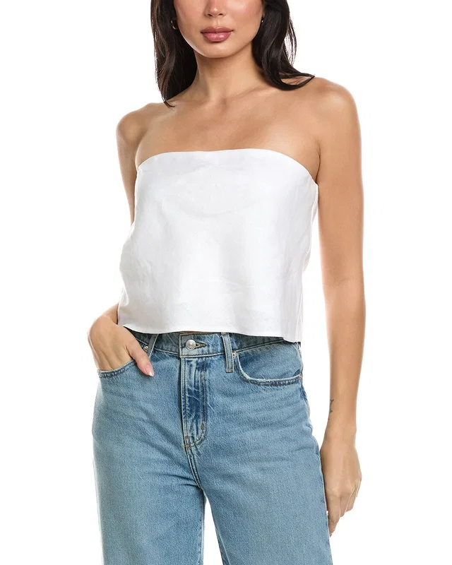 Seraphina Sleeveless Linen Top, image 1 of 1 from Gilt