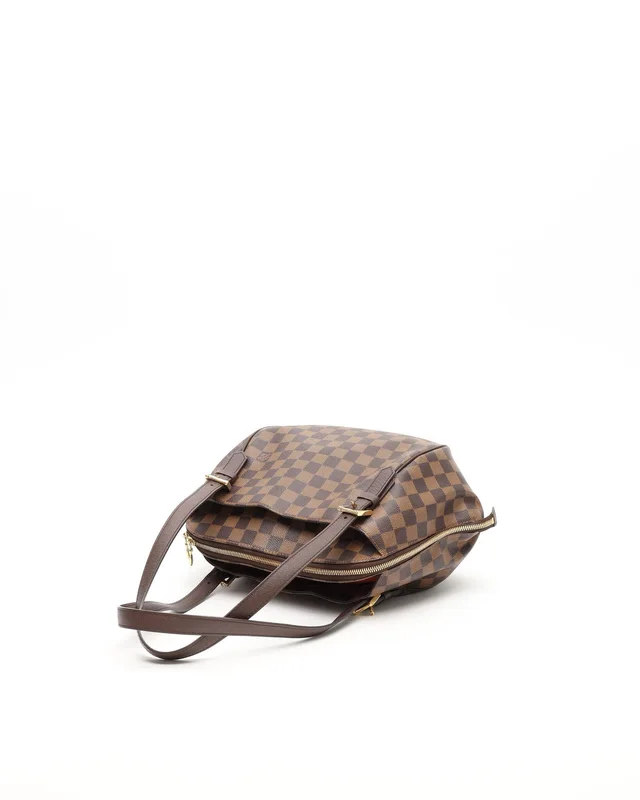Louis Vuitton Damier Ebene Belem MM Bag in Brown Canvas from A Retro Tale, photo 4 of 8