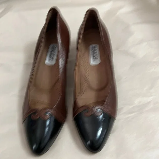 Bally Nappa Flex Leather Pumps Size 8m in red|brown|black Nappa leather from Poshmark