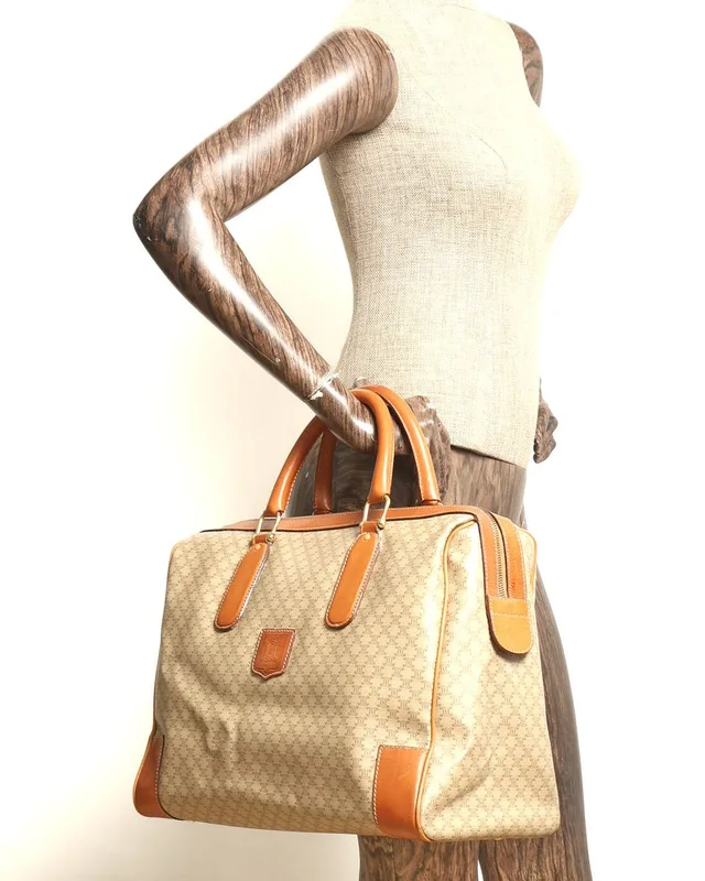 Celine Macadam Boston Bag in Canvas from A Retro Tale, photo 14 of 14