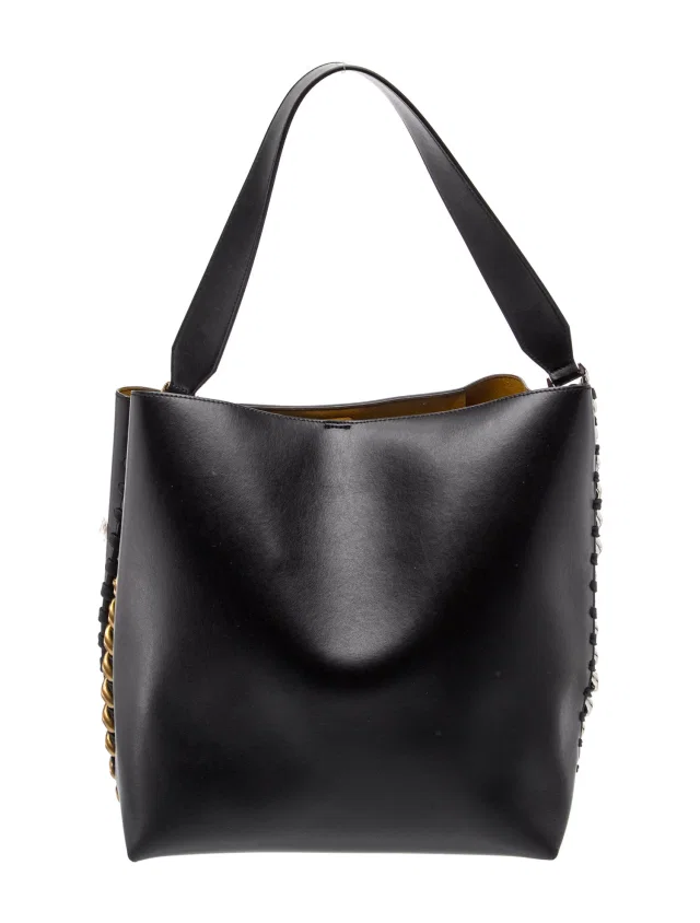 Stella McCartney Hobo in black Leather from The RealReal