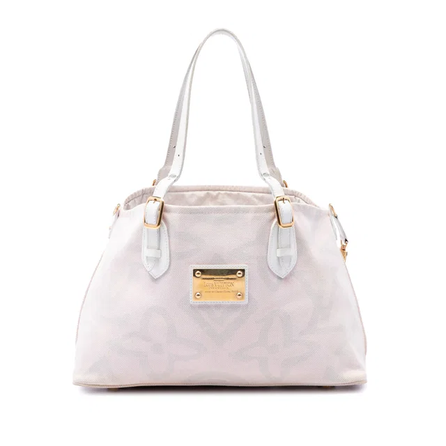 Pink Louis Vuitton Monogram Tahitienne Cabas PM Tote Bag in Pink Canvas from Designer Revival