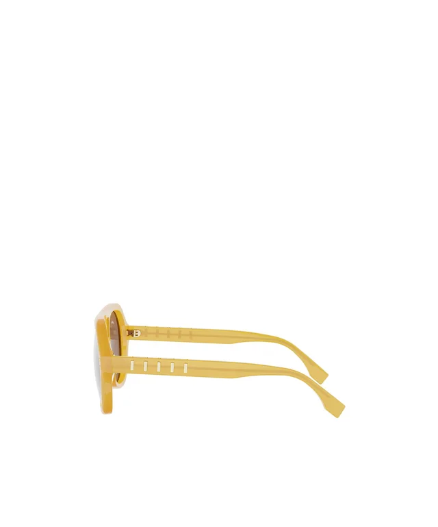 Fendi Eyewear Aviator Frame Sunglasses, photo 3 of 3 from SENSER