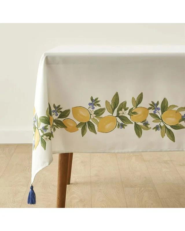 Bella Maison Limoncello Printed Tablecloth, image 1 of 1 from Rue La La