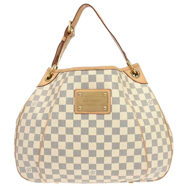 Louis Vuitton 2009 Damier Azur Galliera PM Handbag N55215 in Canvas from AMORE Vintage Tokyo