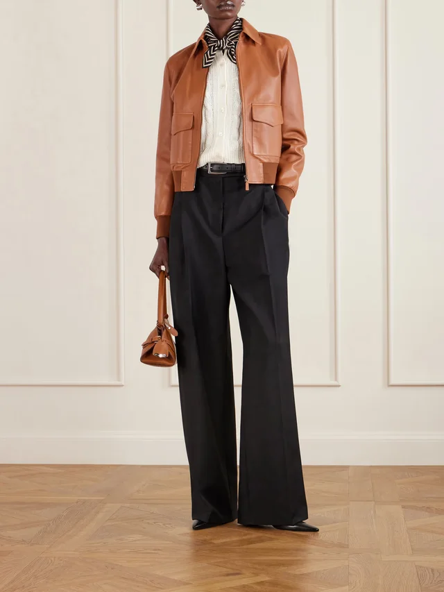 RALPH LAUREN COLLECTION Cable-knit silk cardigan in Beige, photo 2 of 2 from NET-A-PORTER (Canada)