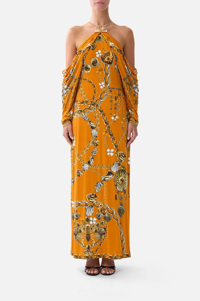 Camilla eBoutique DRAPED SLEEVE DRESS WITH HARDWARE TALISMANS OF TURKIYE from CAMILLA, photo 1 of 1