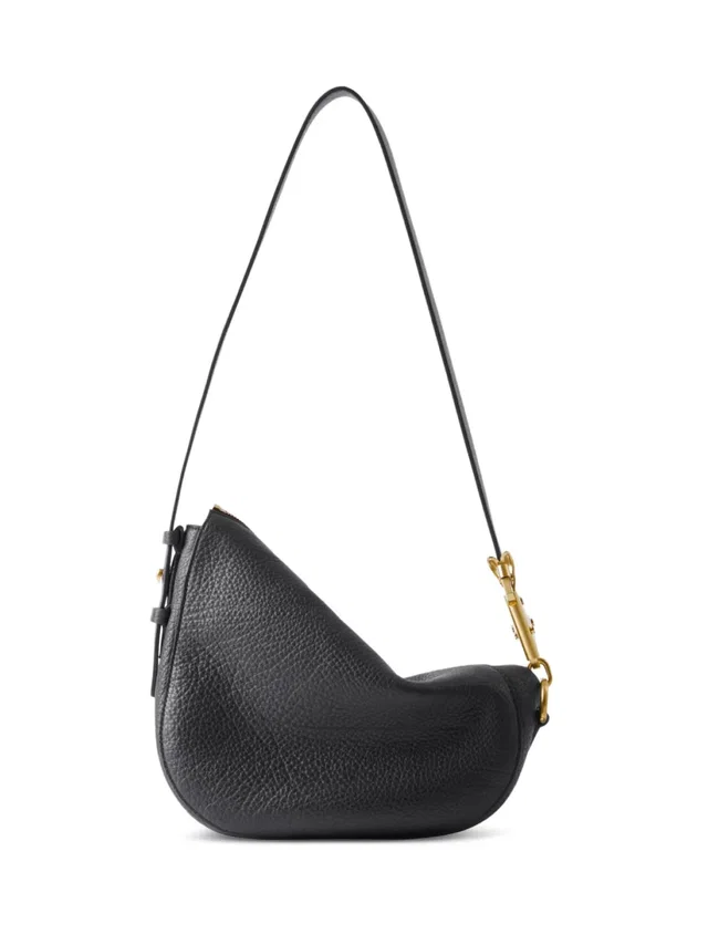 Burberry Knight Shoulder Bag — Black Leather in Black Leather from HEWI