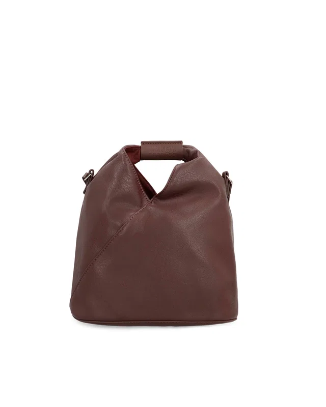 Maison Margiela Japanese Crossbody Bag — Brown in Brown Leather from HEWI