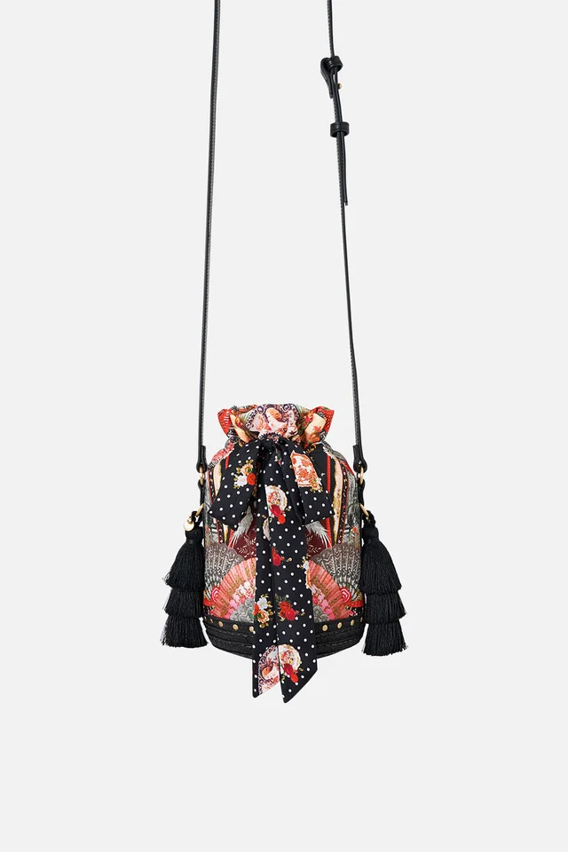 Camilla eBoutique TIE TOP BUCKET BAG WITH TASSELS DAUGHTERS OF DUENDE from CAMILLA, photo 1 of 1