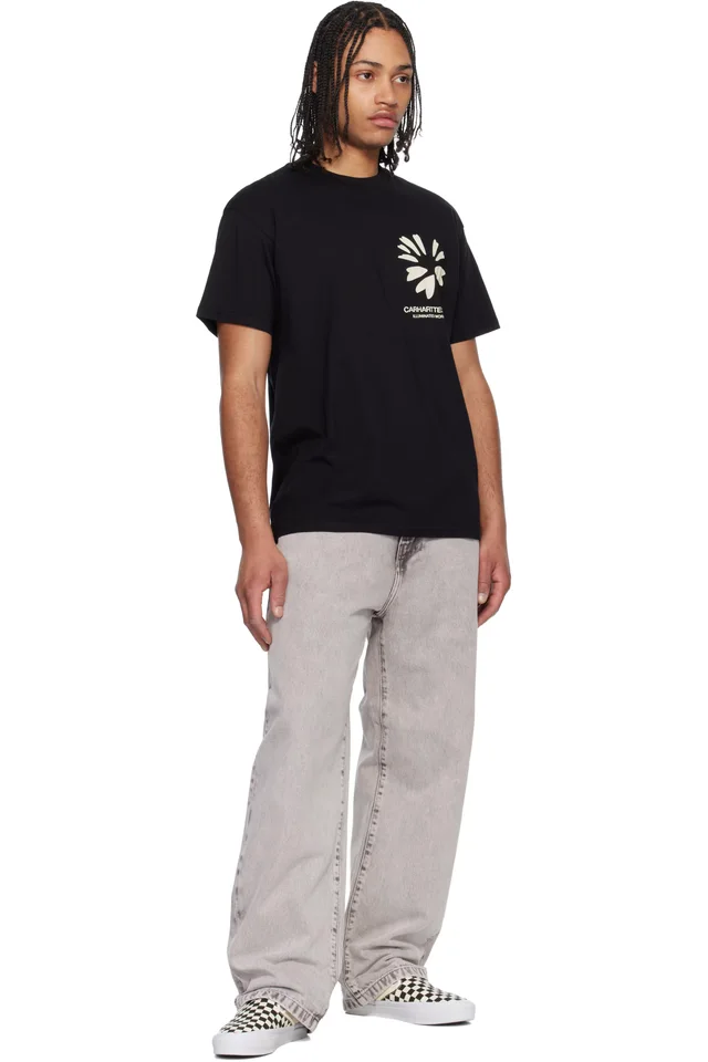 Carhartt Work In Progress Black Compy T-shirt, photo 4 of 4 from SSENSE