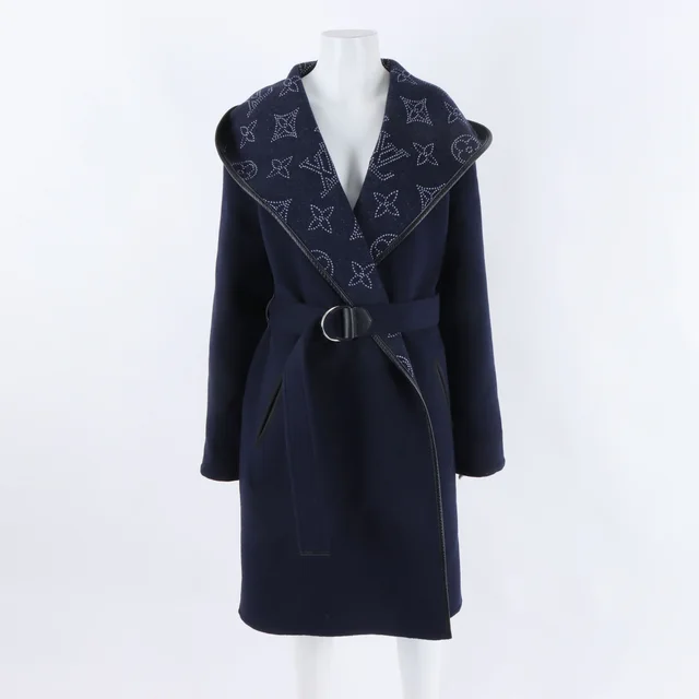 Louis Vuitton reversible hooded coat from GUGUS