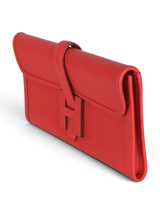 Hermès Rouge Tomate Evercolor Jige Elan 29 in Red Leather from Season 2 Consign, photo 2 of 8