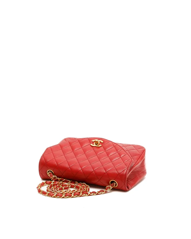 Chanel CC Half Moon Flap Bag in Leather from A Retro Tale, photo 4 of 12