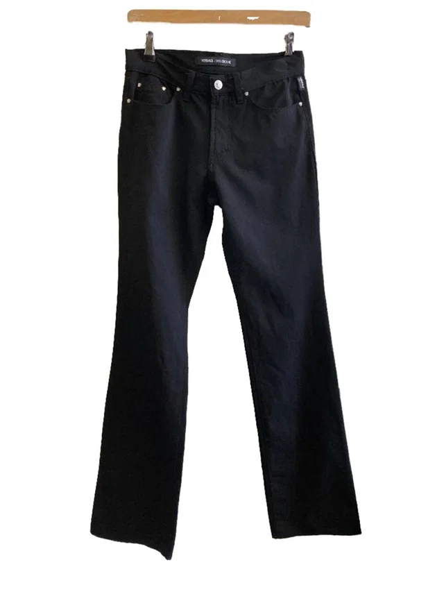 Versace Jeans Couture Trousers Black Size: 28" in Black from Oxfam Online Shop