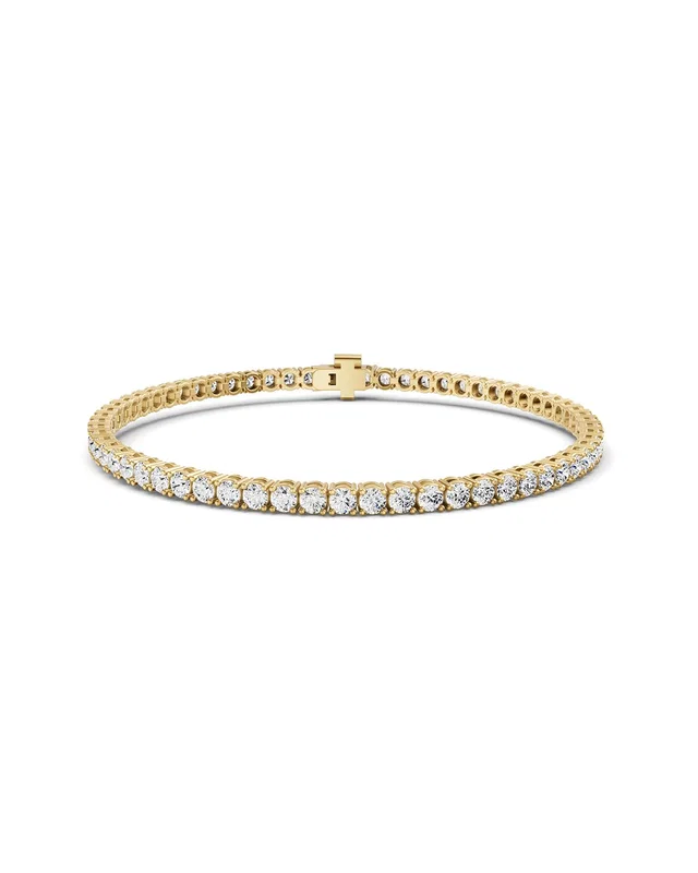 Lab Grown Diamonds 14K 7.00 ct. tw. Lab-Grown Diamond Tennis Bracelet, image 1 of 1 from Rue La La