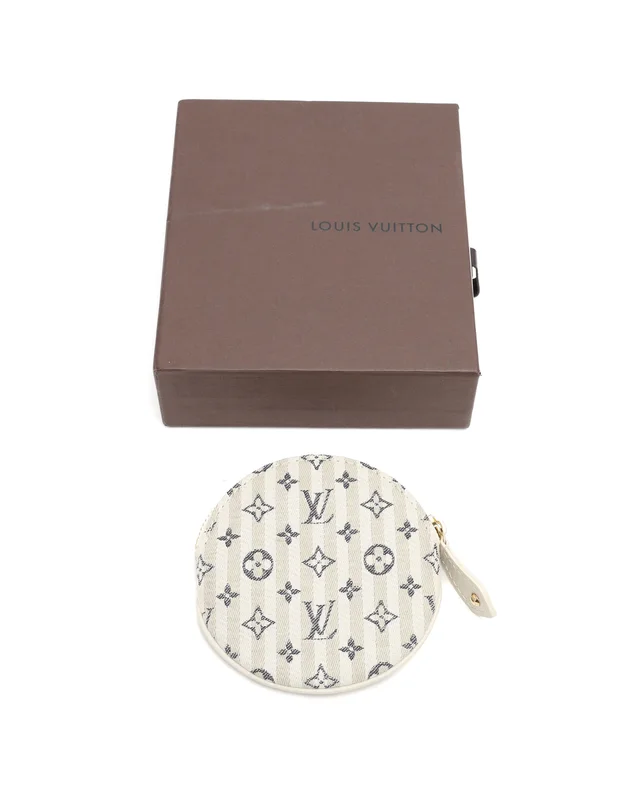 Louis Vuitton Mini Lin Coin Purse in Canvas from A Retro Tale, photo 2 of 2
