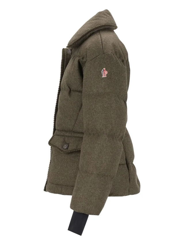 Moncler Grenoble Monteain Loden Short Down Jacket, photo 7 of 8 from SENSER