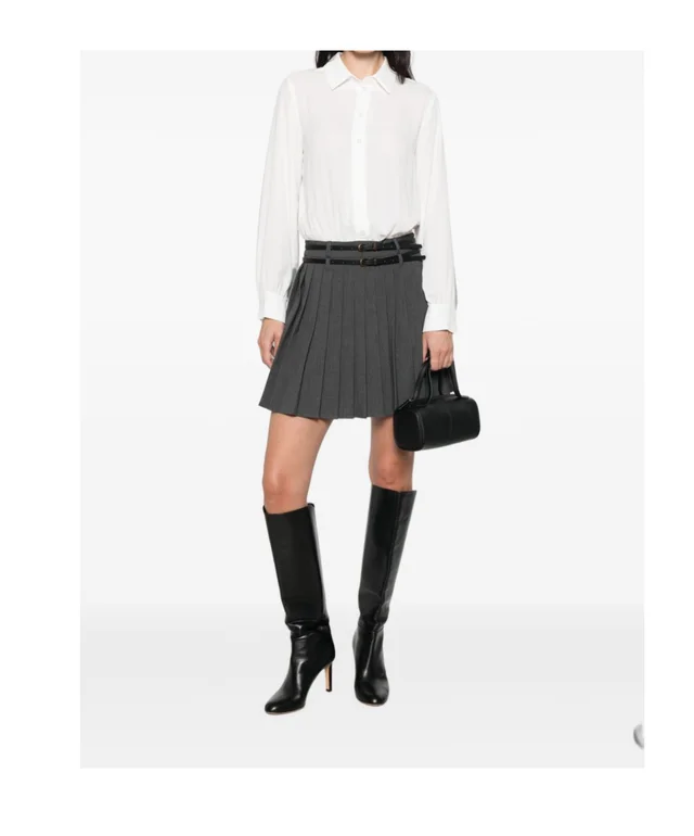 Liu Jo belted pleated midi dresse, photo 3 of 5 from SENSER