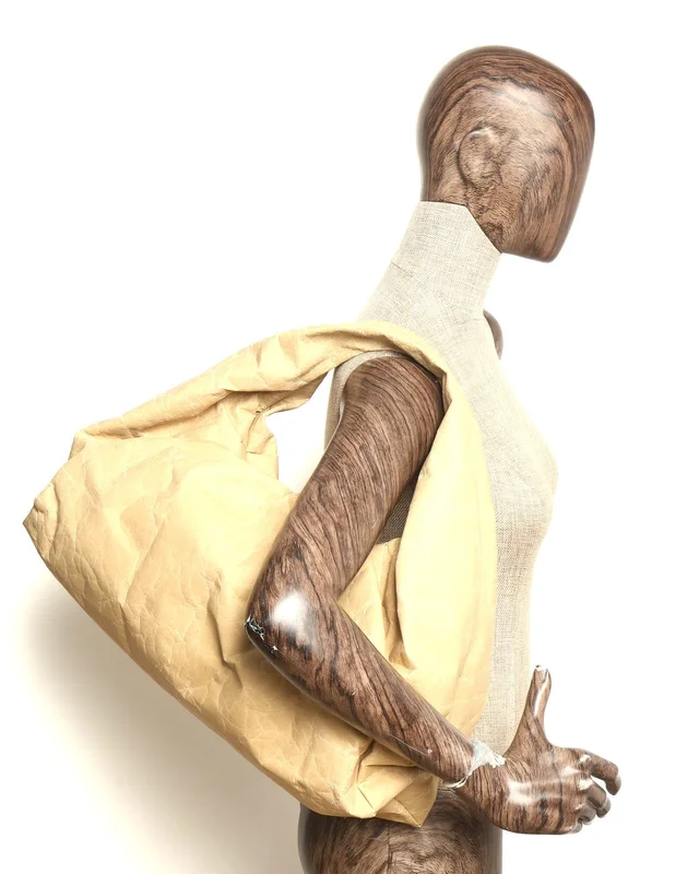 Bottega Veneta Maxi The Shoulder Pouch Kraft Paper Bag from A Retro Tale, photo 7 of 7