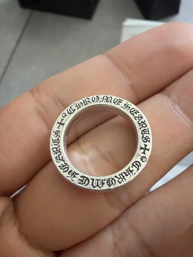 Chrome Hearts Spacer Ring in Silver in gray|silver from Grailed