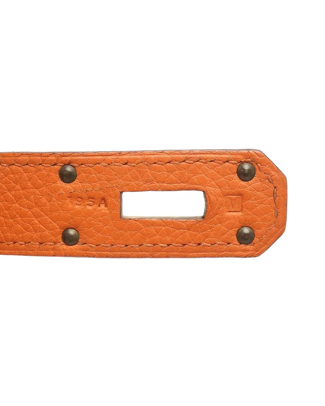 Hermès Birkin 42 Taurillon Clemence JPG Shoulder Bag in Clemence leather from A Retro Tale, photo 9 of 13