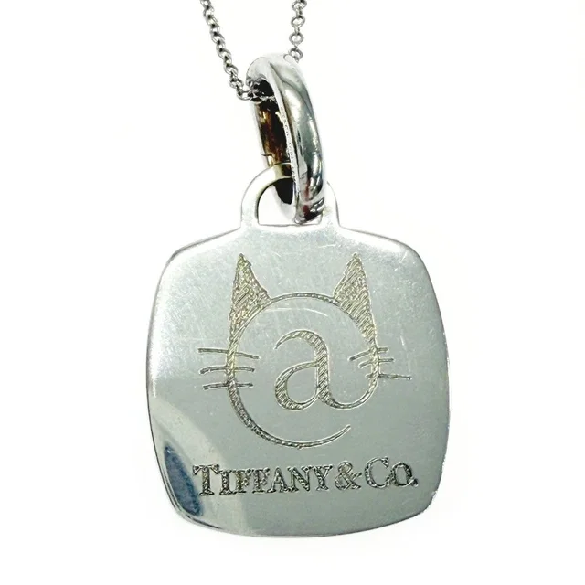 Tiffany & Co. Silver Cat Street Limited Necklace in Silver from The Reluxe
