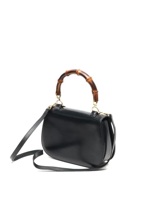 Gucci Bamboo 1947 Medium Top Handle Bag in Leather from A Retro Tale, photo 3 of 8