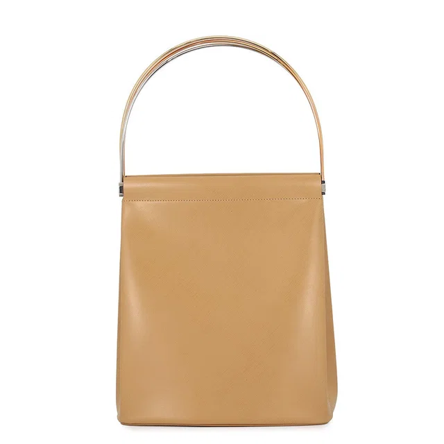 Cartier Trinity Handbag BeigeL1000524 Leather in Leather from GALLERY RARE
