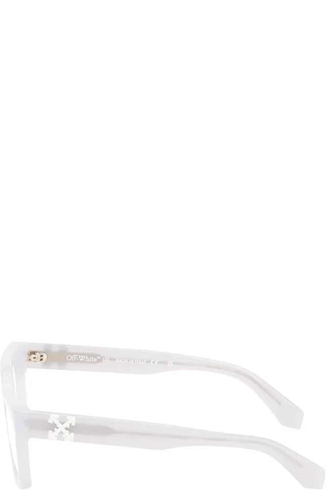Off-White Gray Style 21 Glasses, photo 3 of 4 from SSENSE