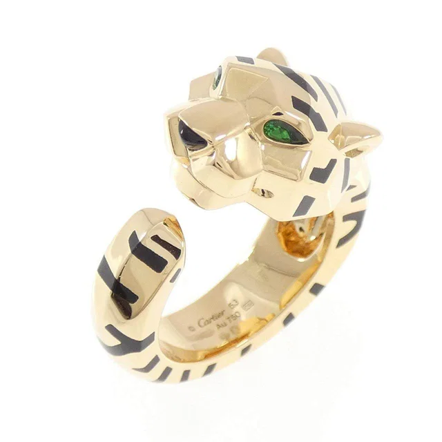 Cartier 750 Yellow Gold Quartz Ring Size 12 in Yellow from LuxUness
