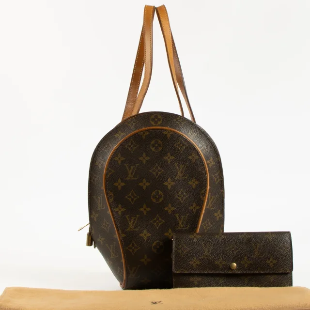 Louis Vuitton Monogram Ellipse Backpack + Sarah Wallet in Coated canvas from Labellov, photo 2 of 9